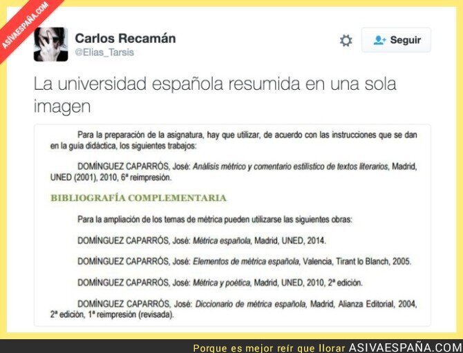 Domínguez Caparrós es una referencia