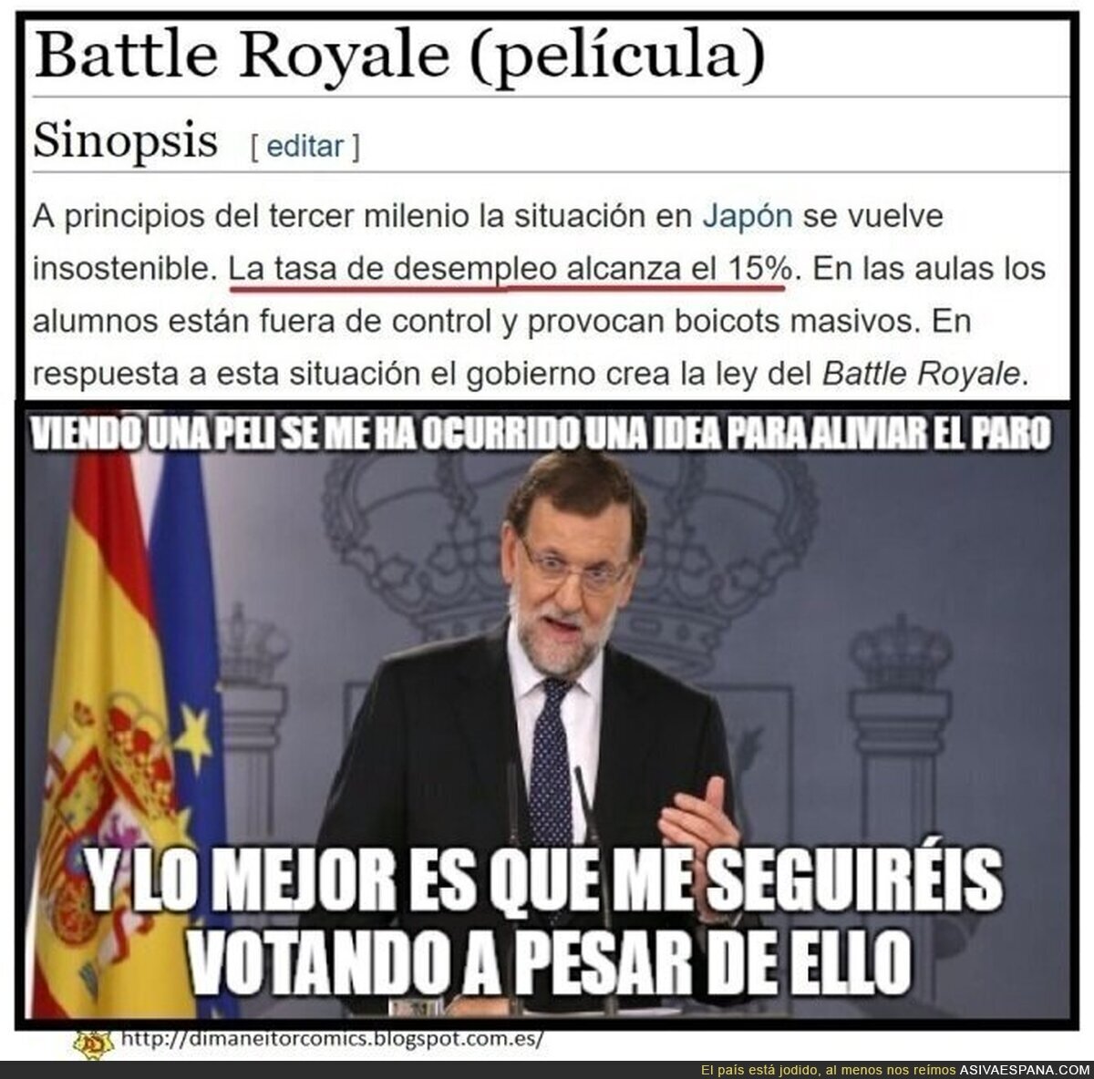 Battle Royale en España