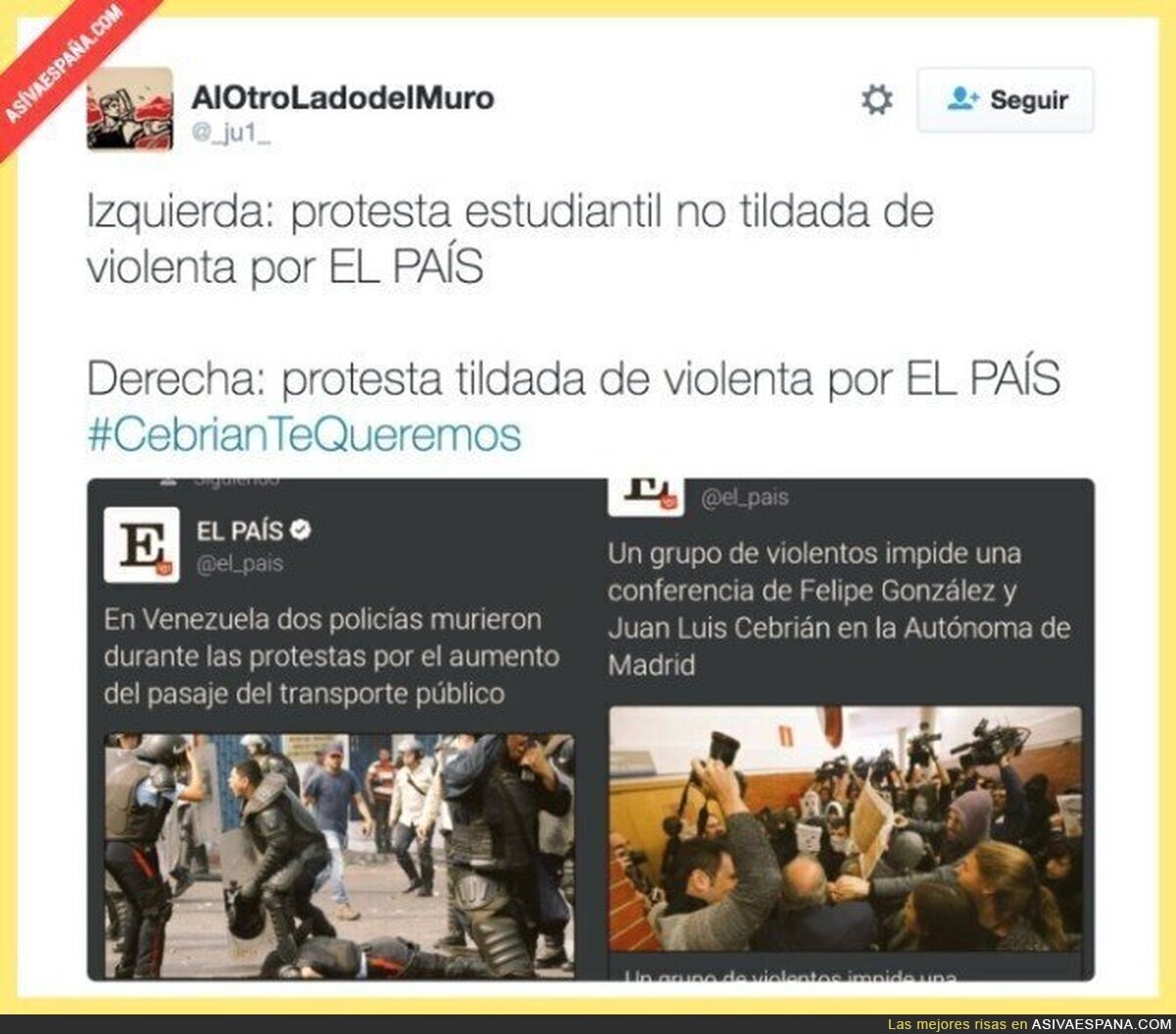 Ya no queda nada de credibilidad a "El País"