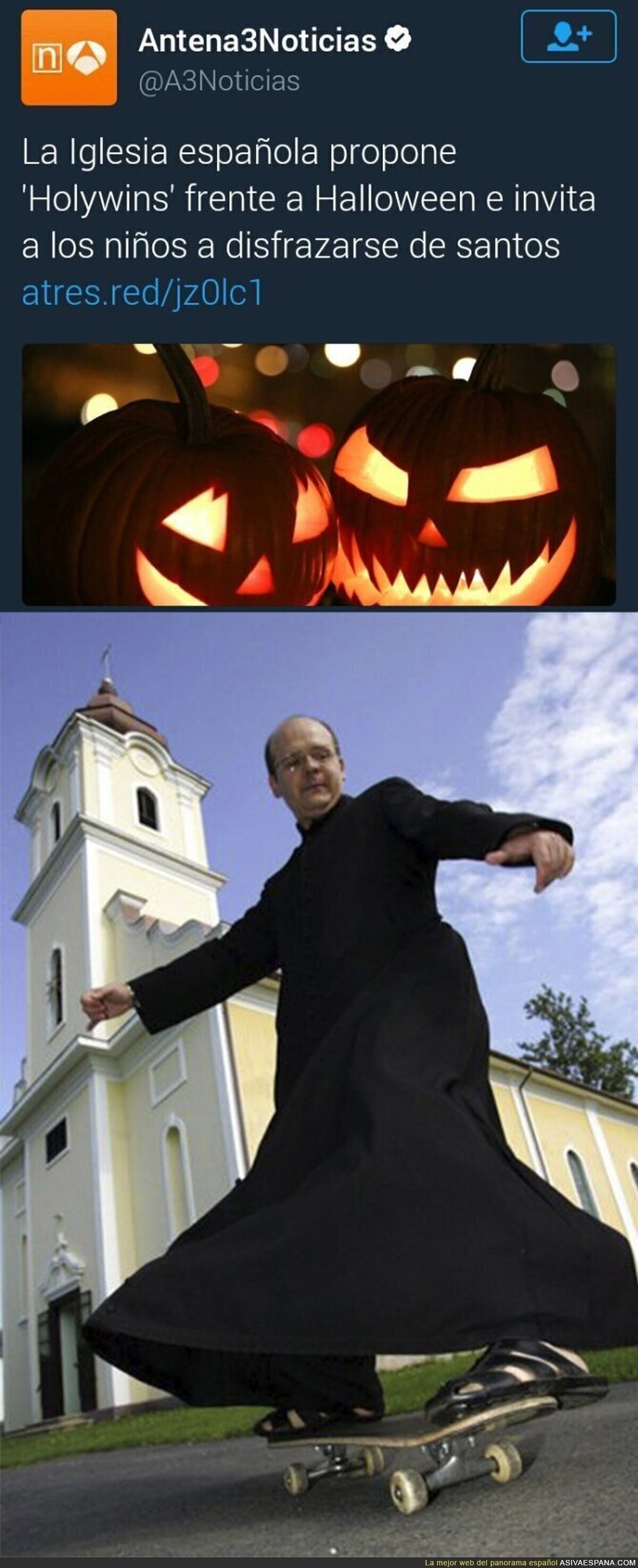 La Iglesia española propone un Halloween propio de nuestro país