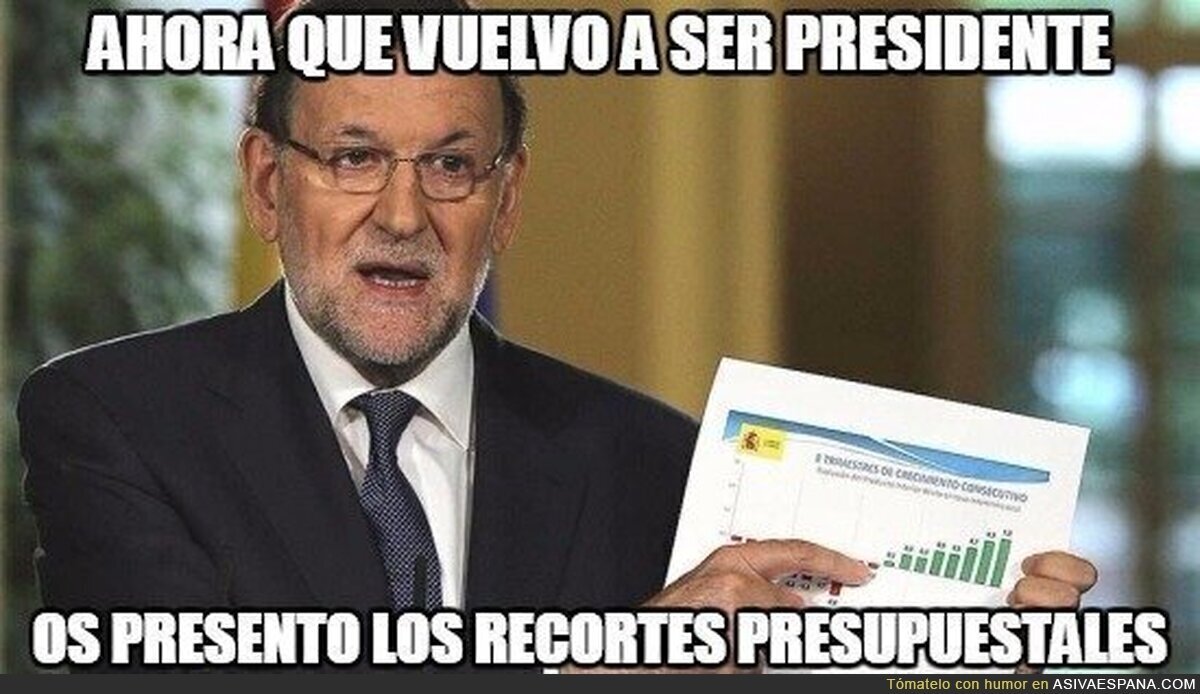 Los planes de Rajoy en su nuevo mandato