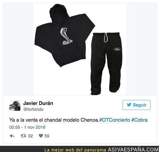 56459 - Los mejores memes de la cobra de Bisbal a Chenoa, ¡lo ha comentado hasta Errejón!