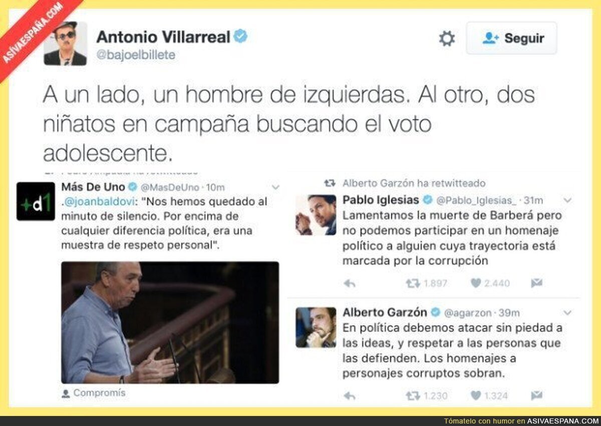 Las diferencias entre el mensaje de Compromís y el de Pablo Iglesias y Alberto Garzón