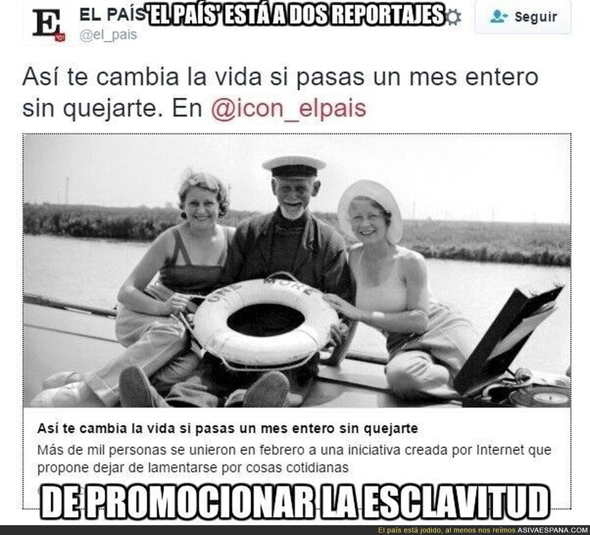 El nivel de El País