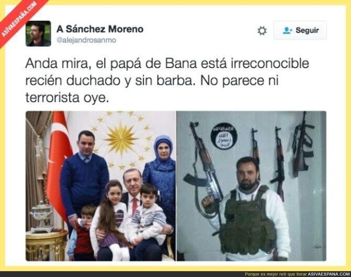 El padre de la niña tuitera siria ya no parece terrorista