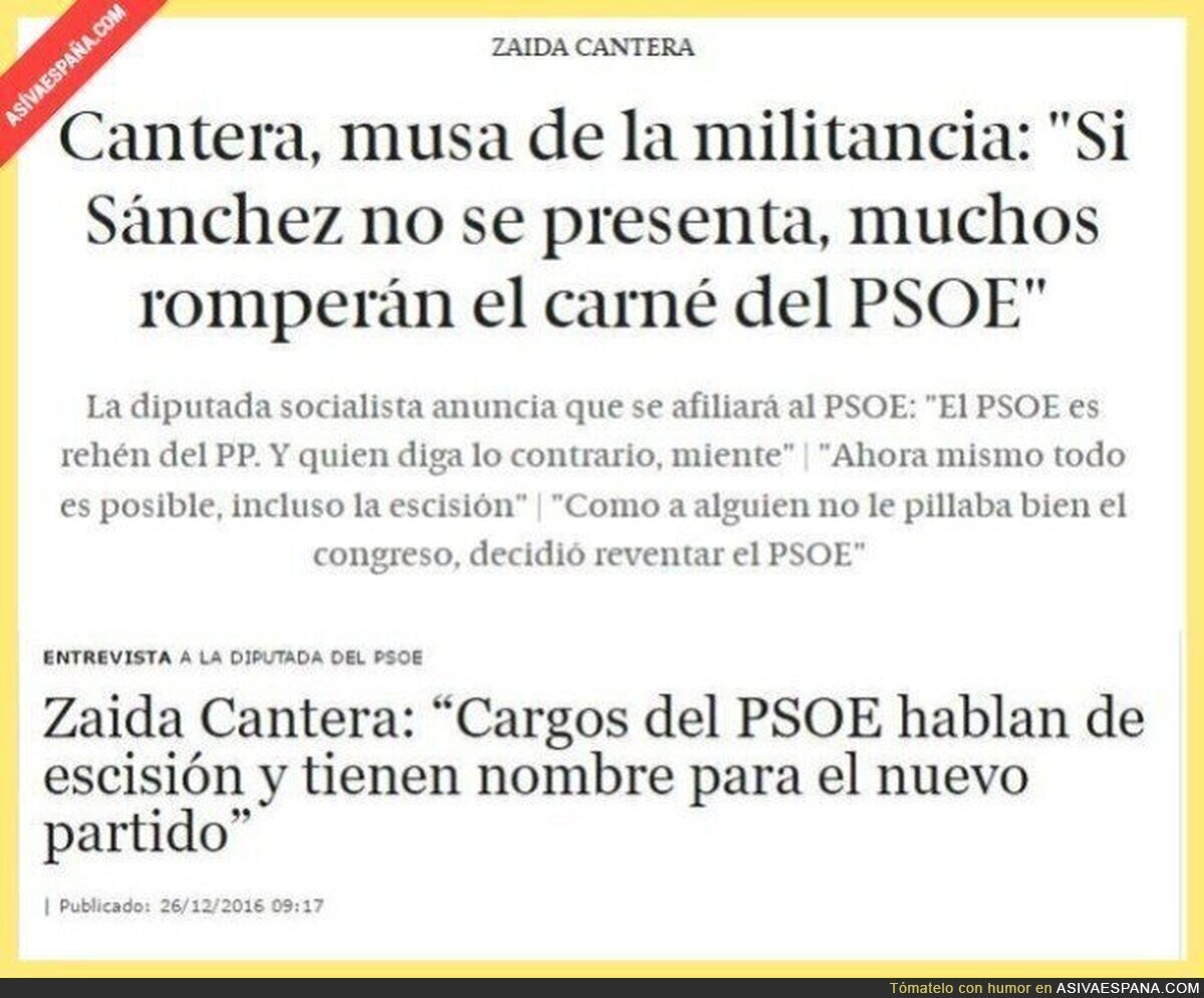 Diputada del PSOE "El PSOE es rehen del PP y quien diga lo contrario miente"