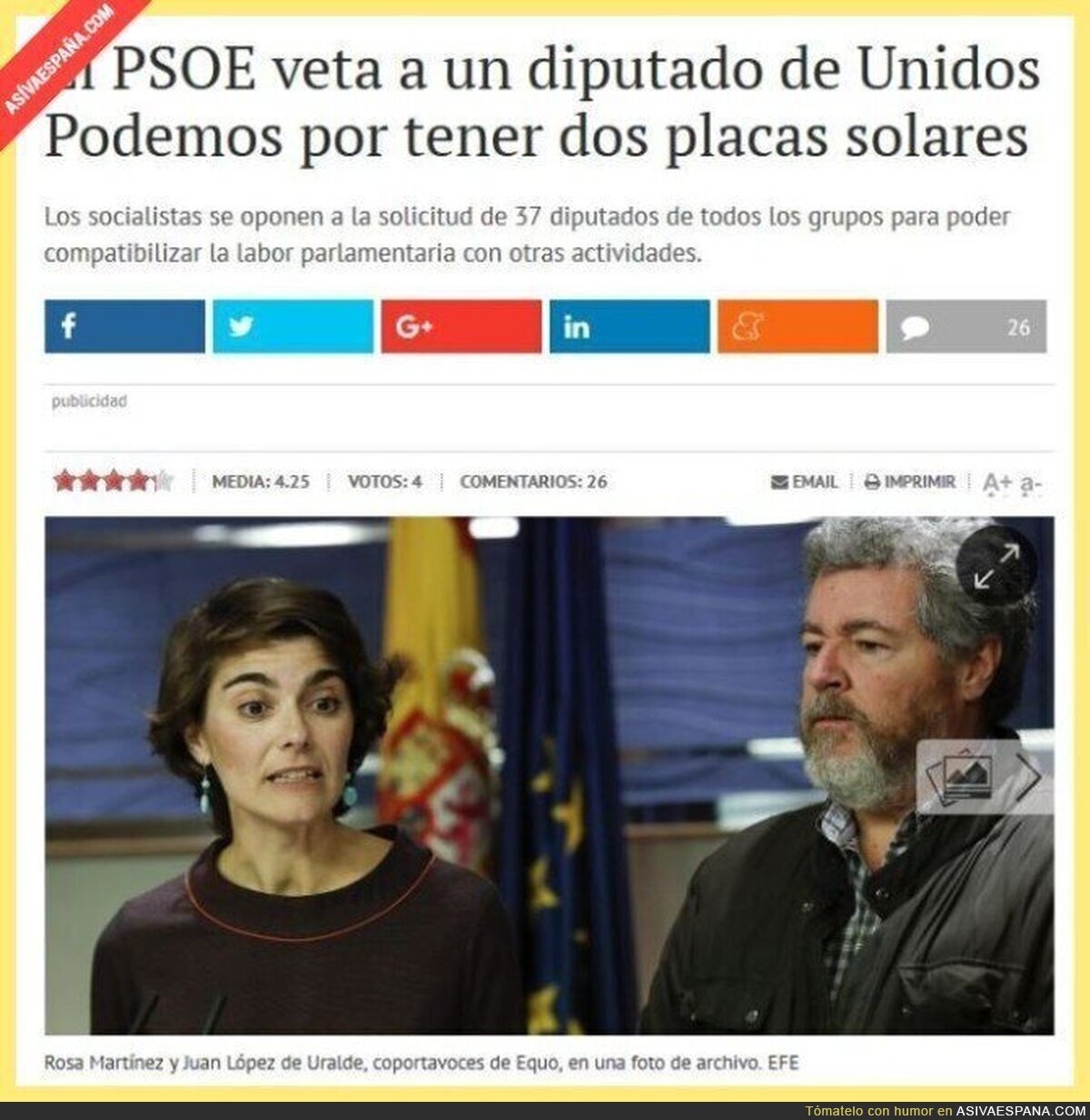 A tope con el ecologismo del PSOE