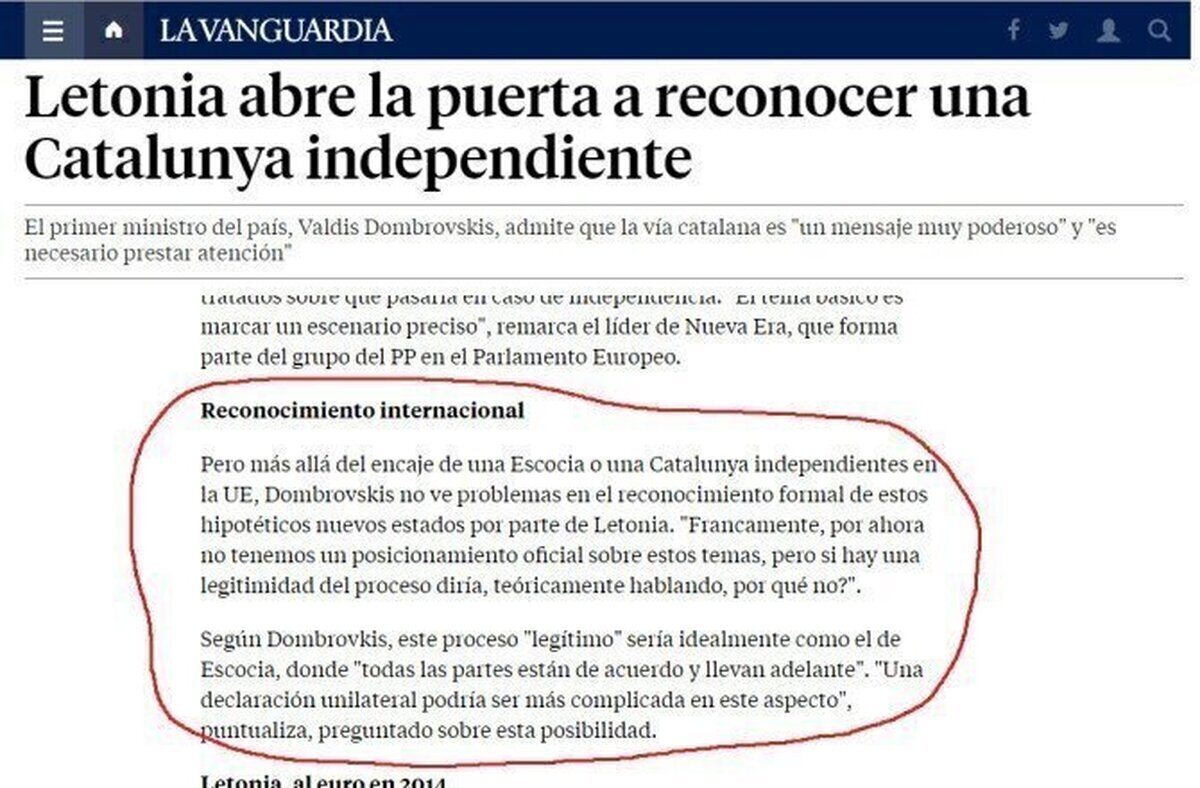 Otra guerra bruta que no hablan los medios nacionales del gobierno español contra el independentismo