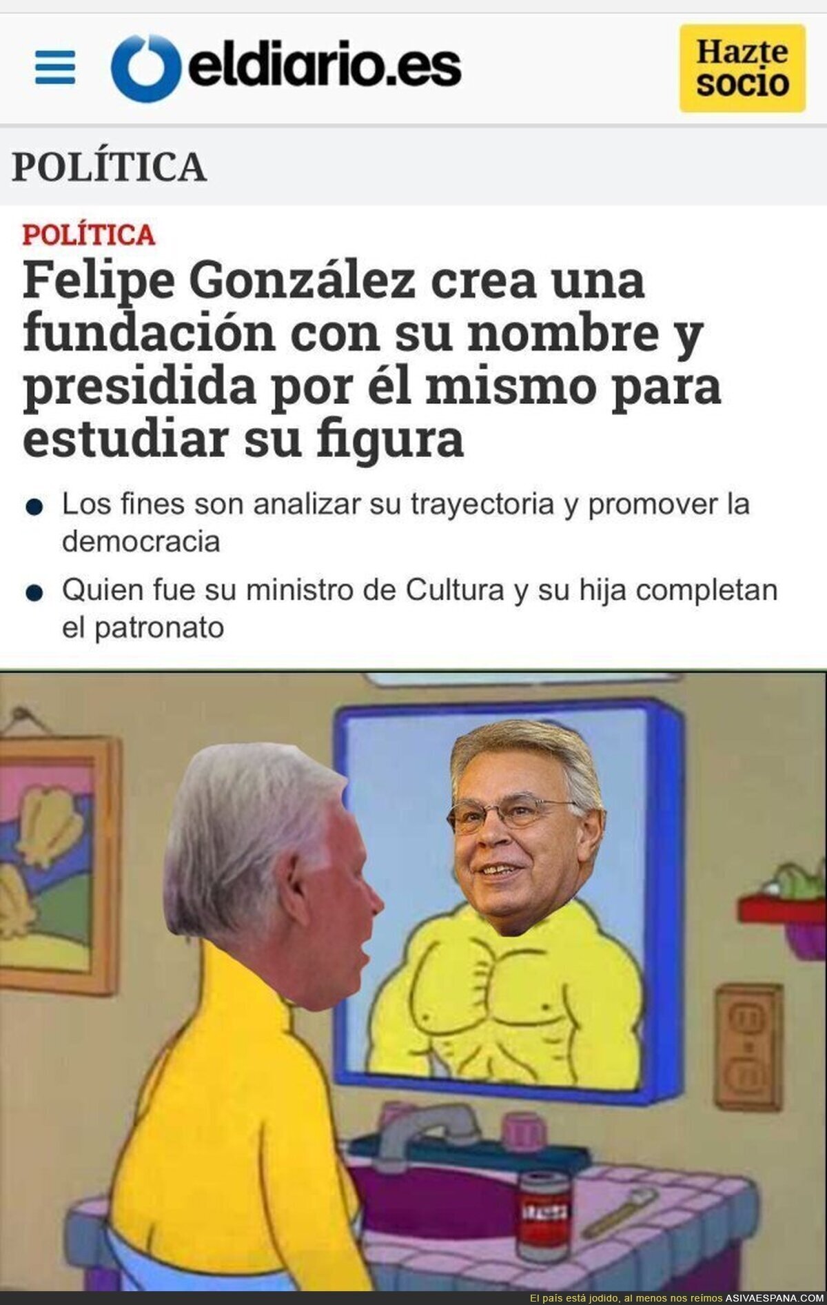 El ego de Felipe González