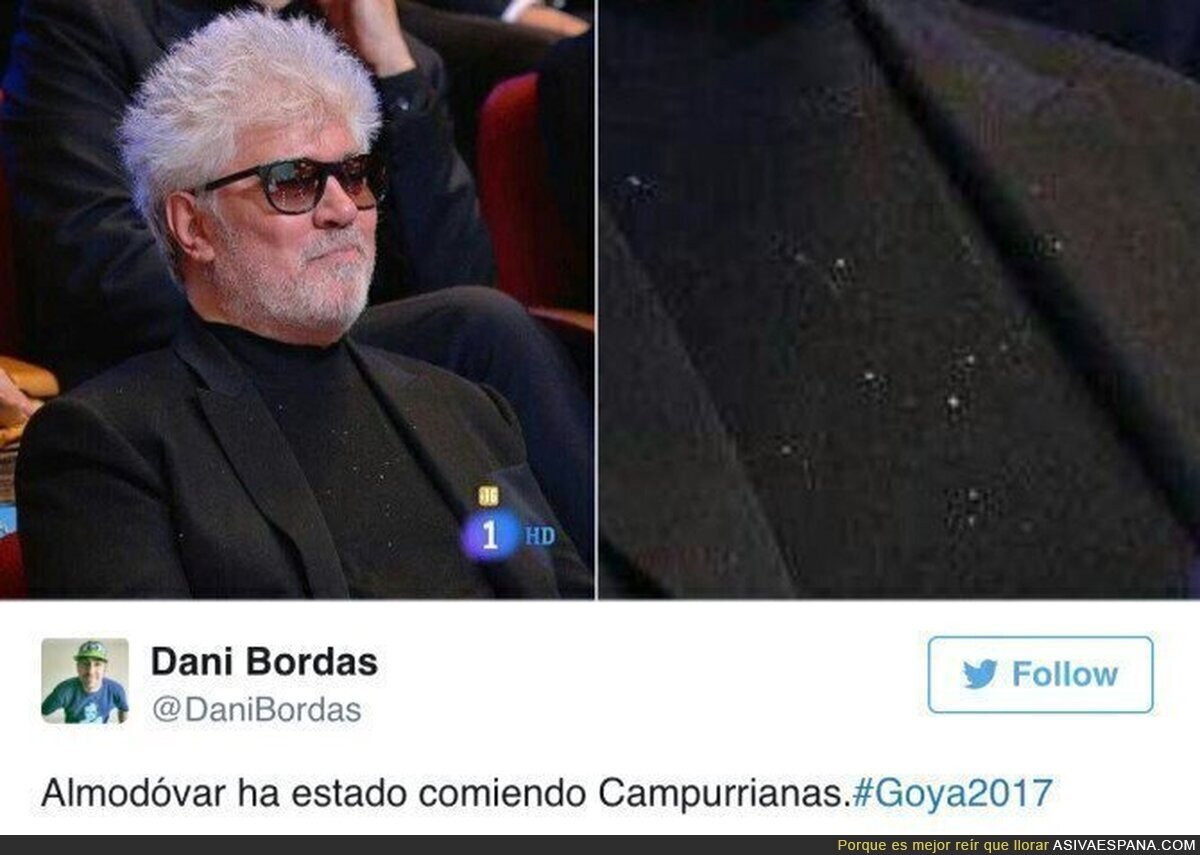 Los mejores tuits de Los Goya 2017