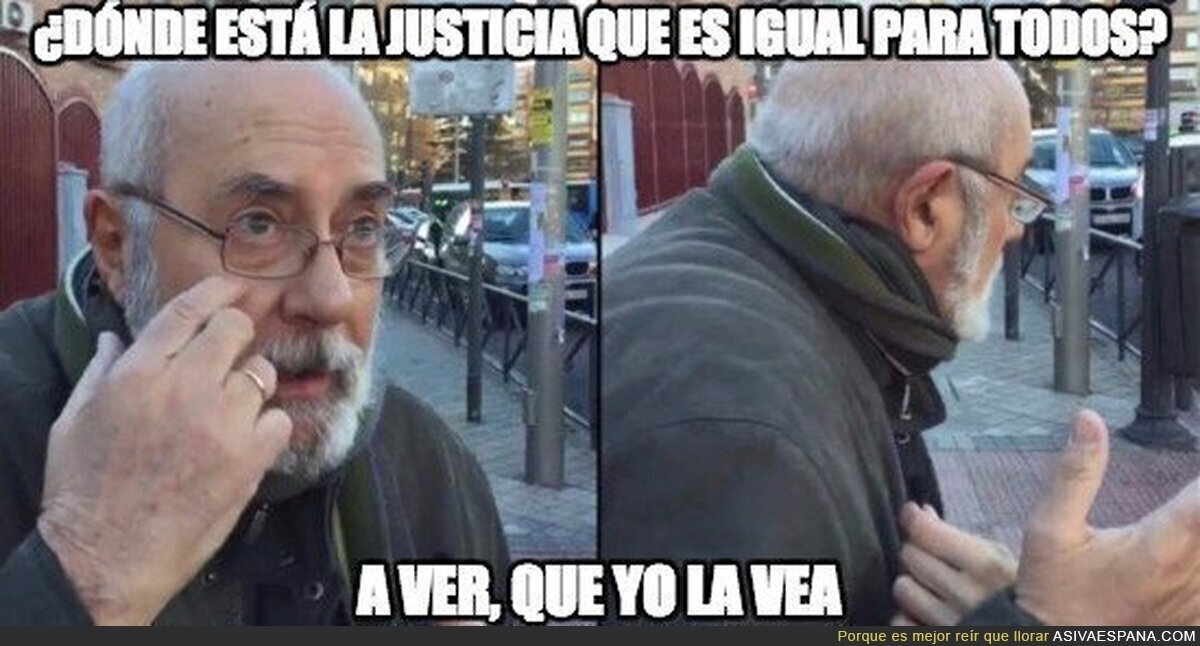 En España no hay justicia