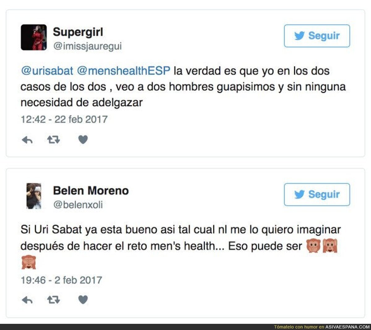 Uri Sabat y Jorge Cremades llevan un mes de reto Men’s Health… y así lucen hoy