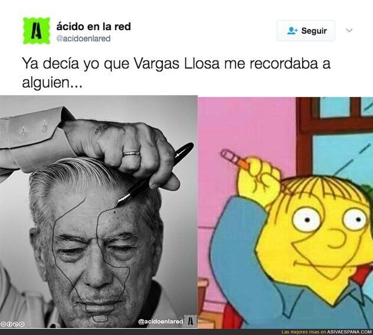 Vargas Llosa tras sus declaraciones contra Podemos