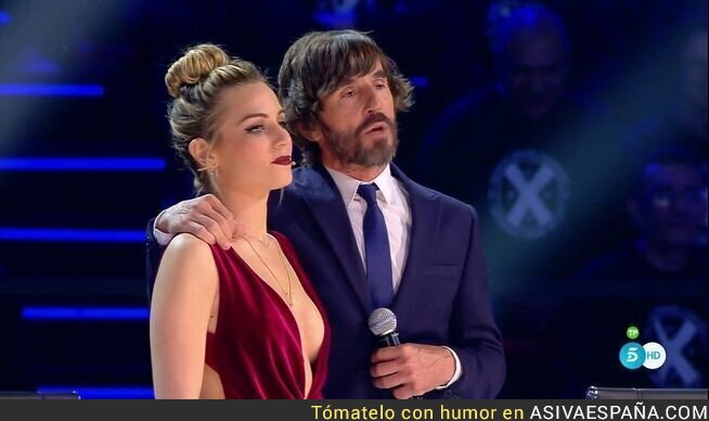 64538 - El explosivo y sugerente look con poca ropa de Edurne deja boquiabierto a la audiencia