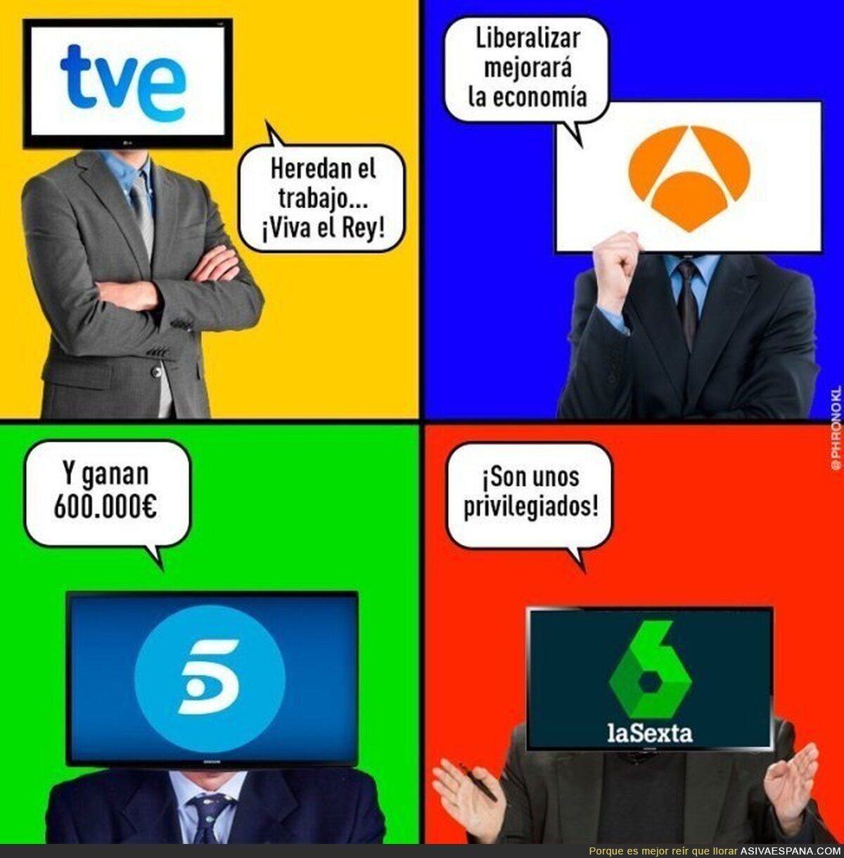 El resumen de los medios con los estibadores