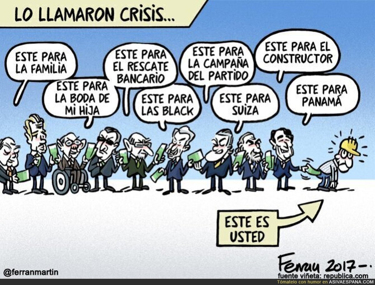 La crisis en España