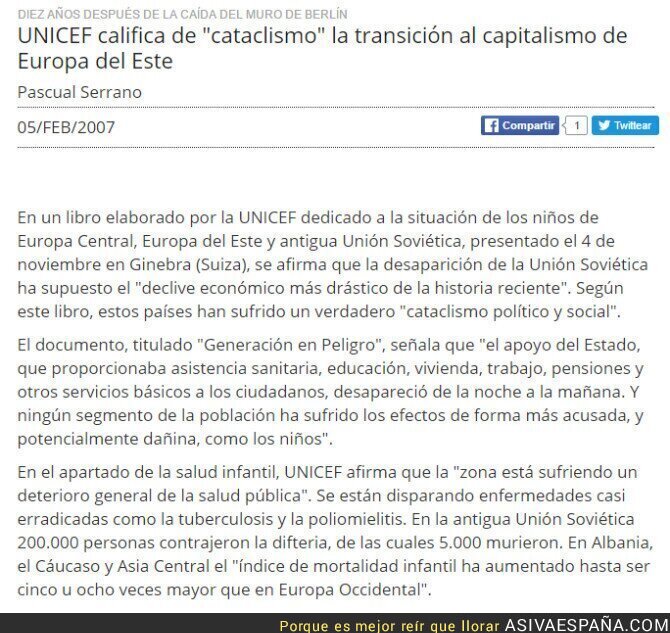 66300 - Evolución de la URSS antes y después de instaurar reformas neoliberales