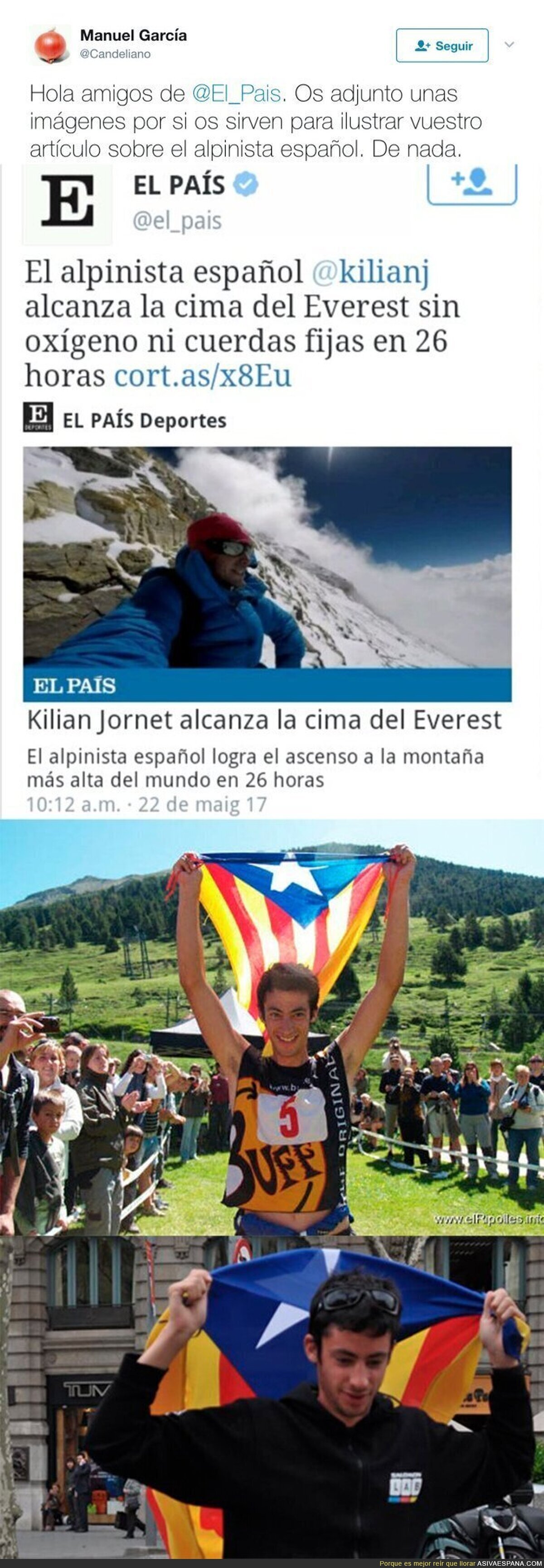 Si triunfas eres 'español' si fracasas eres 'catalán'