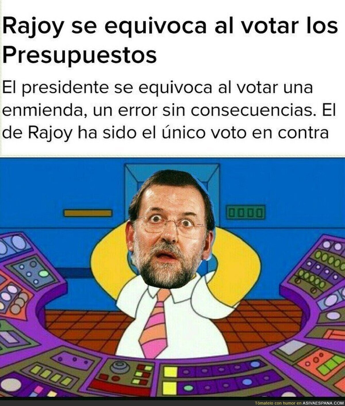 Rajoy se marca un Sánchez