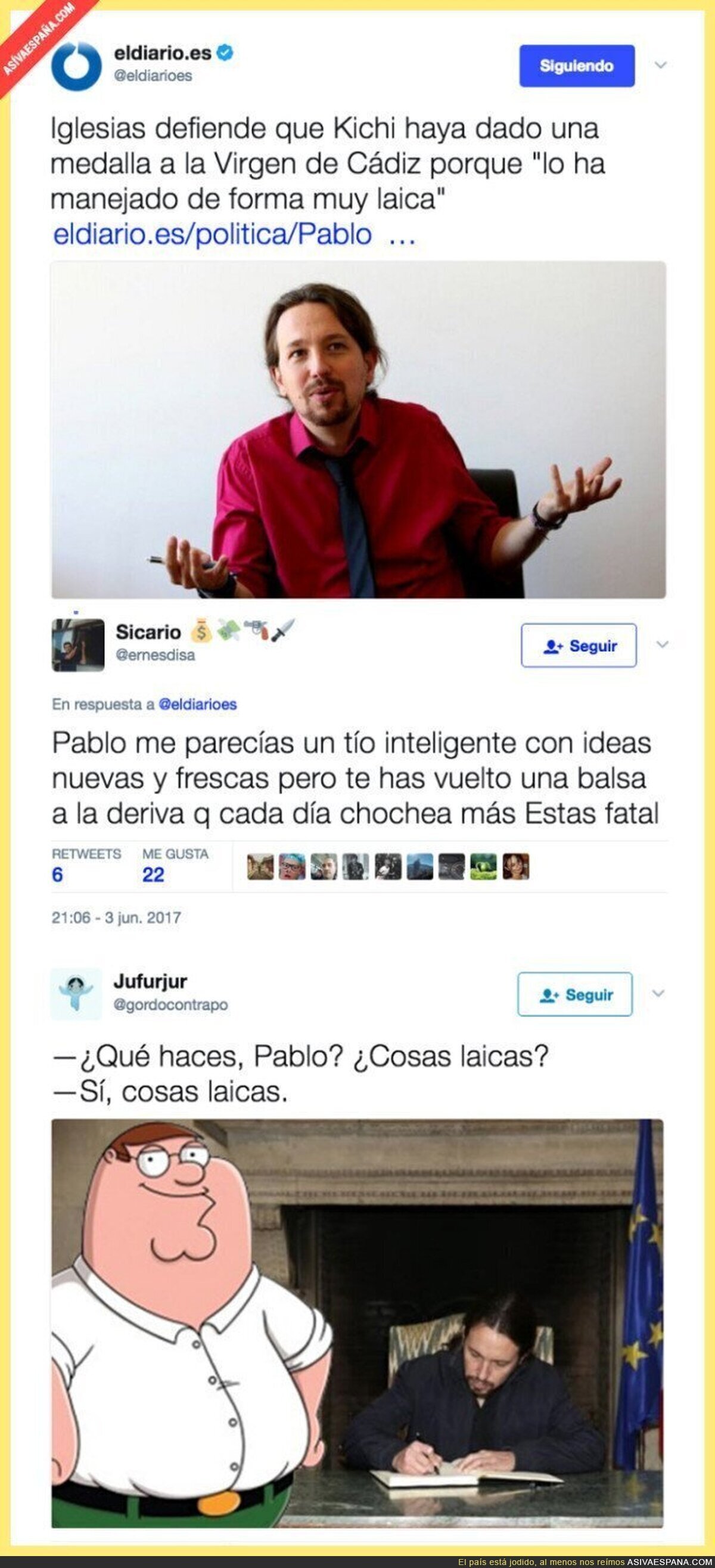 Pablo Iglesias decepciona defendiendo lo que antes criticaba