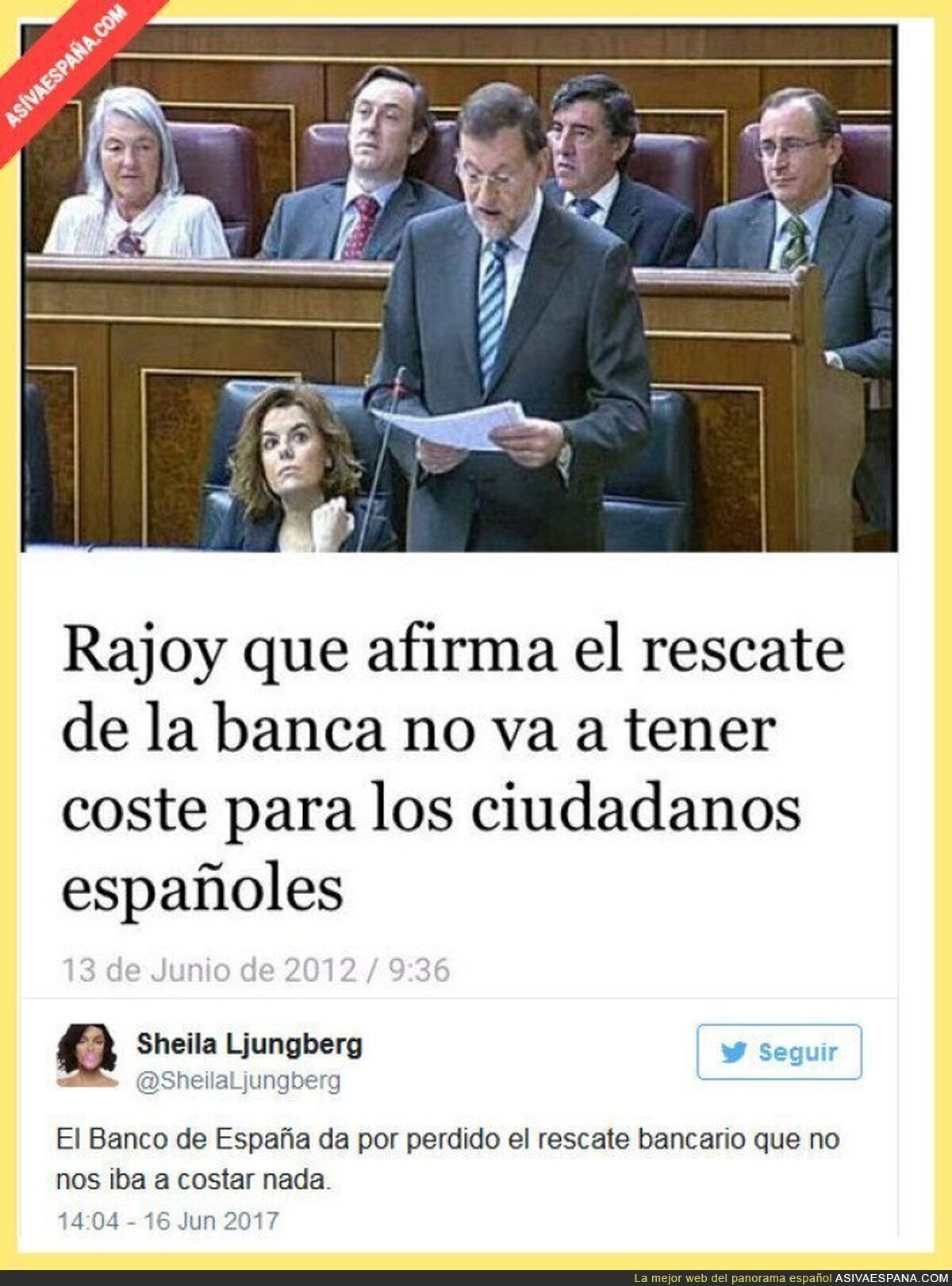 El banco de España nos roba con la complicidad del gobierno