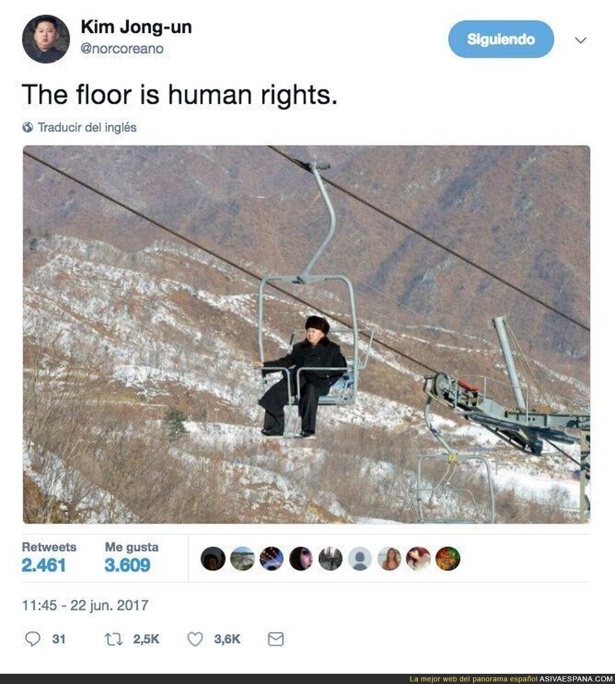 El suelo son... derechos humanos 