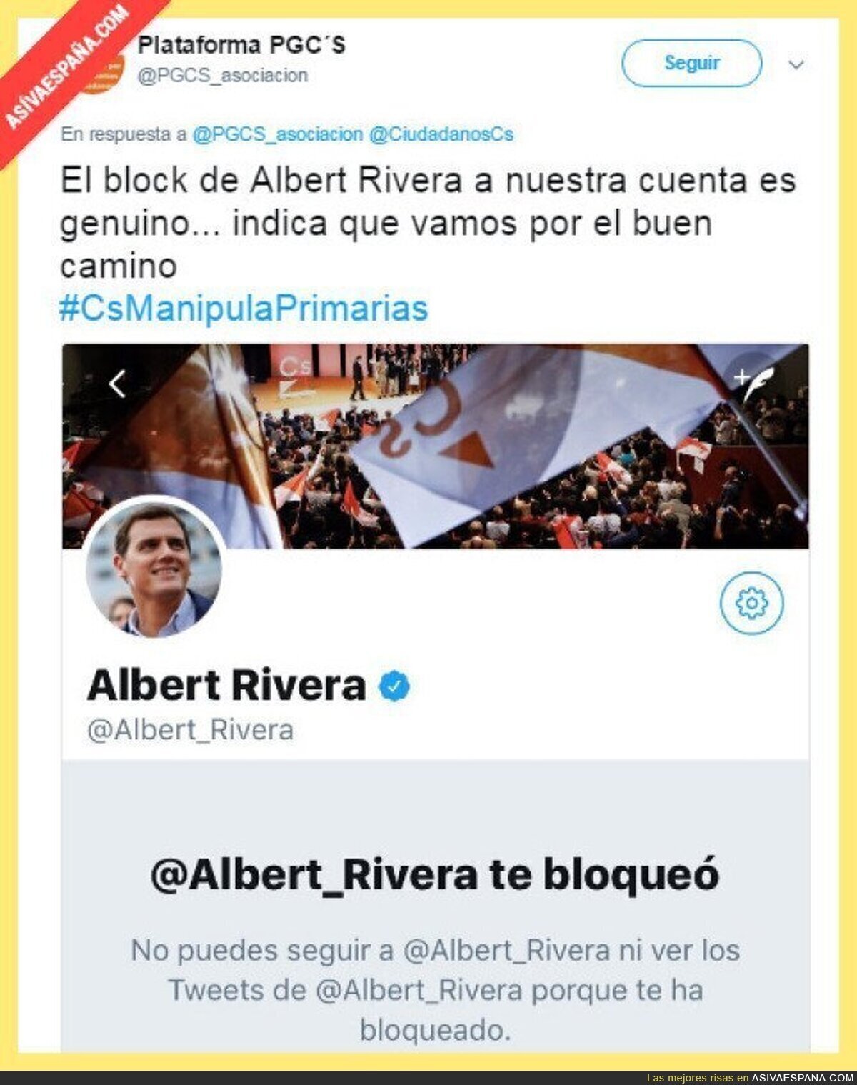 Albert Rivera bloquea a los que piden garantías democráticas en Ciudadanos