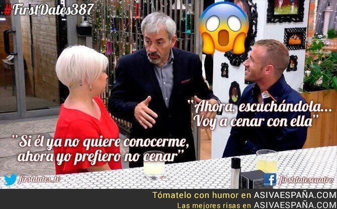 72188 - Da plantón a su cita en ‘First Dates’ sólo con escuchar su voz y el karma actúa de forma eficiente