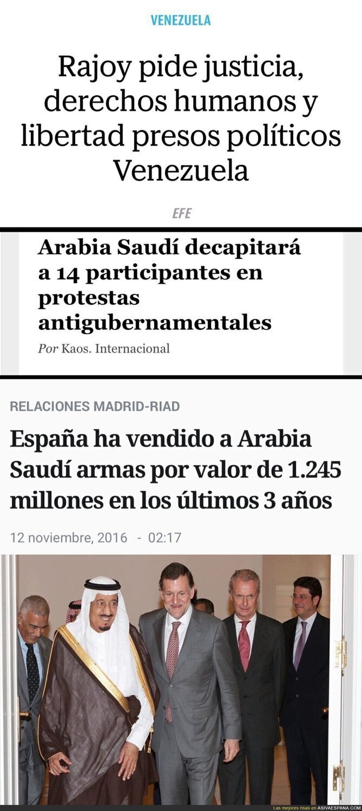 Las amistades de Rajoy