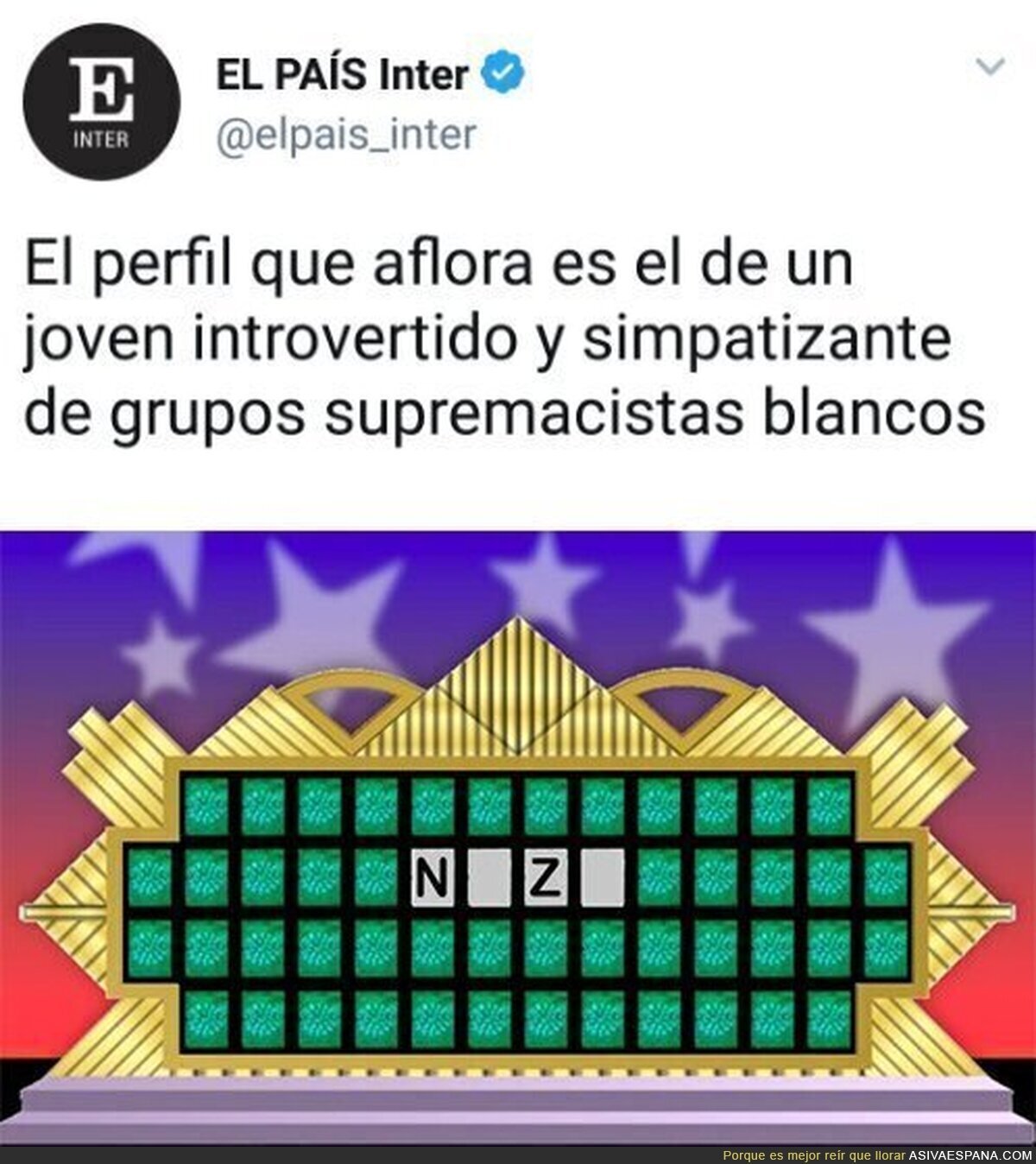 'El País' no se atreve a decir esa palabra...