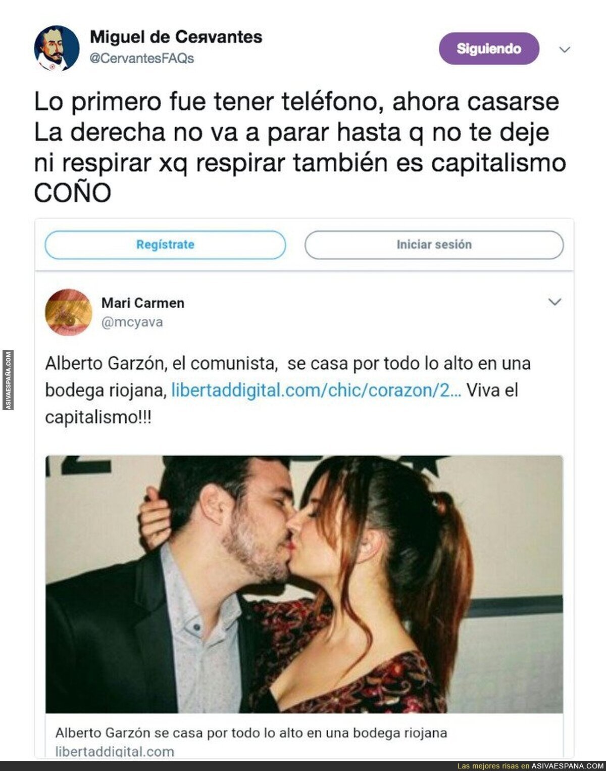 Los comunistas no pueden casarse