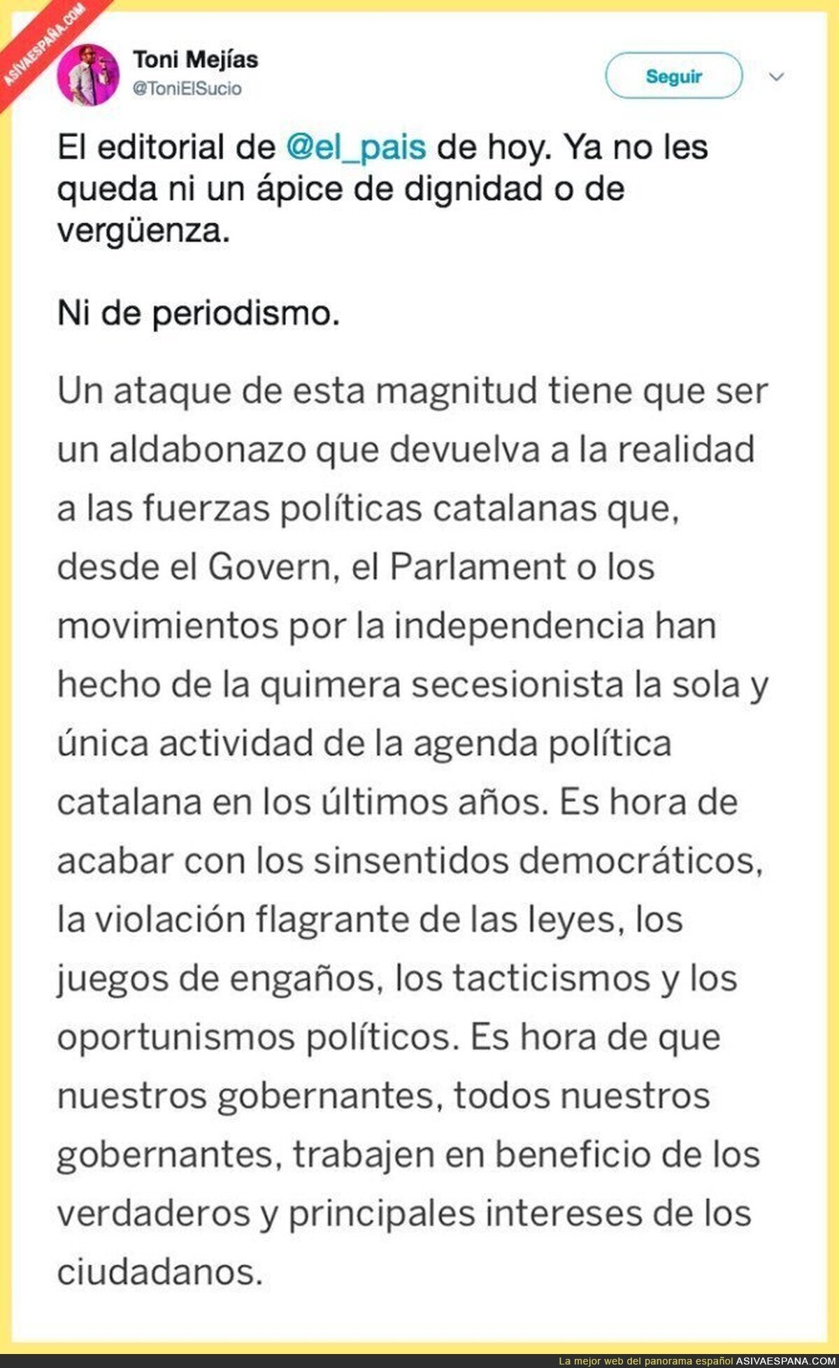 'El País' ya no puede caer más bajo