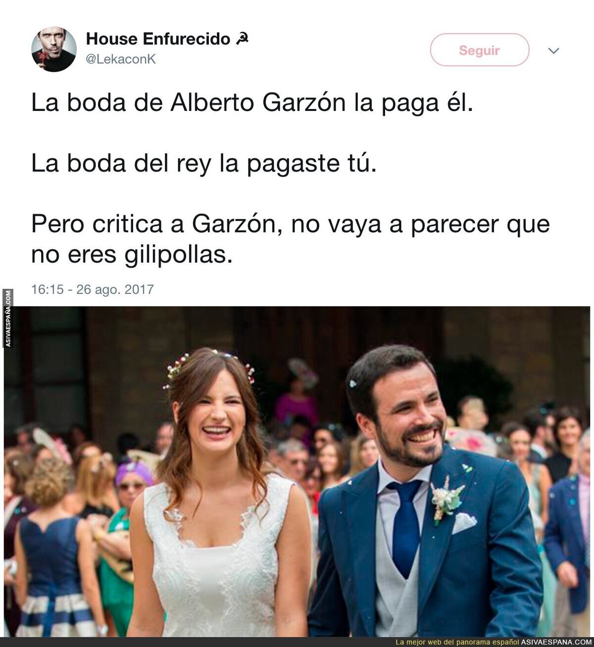 Menos insultos a Alberto Garzón