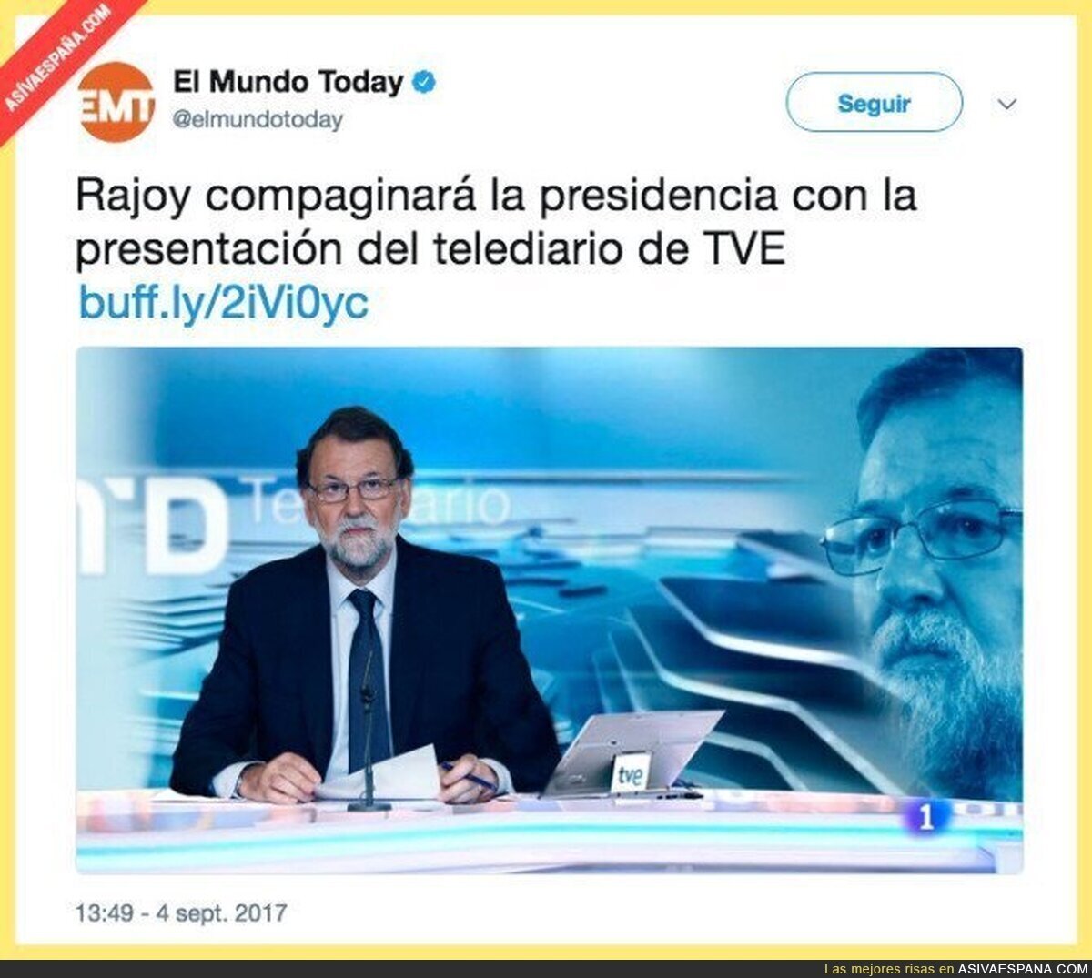 Rajoy pluriempleado a partir de este mes