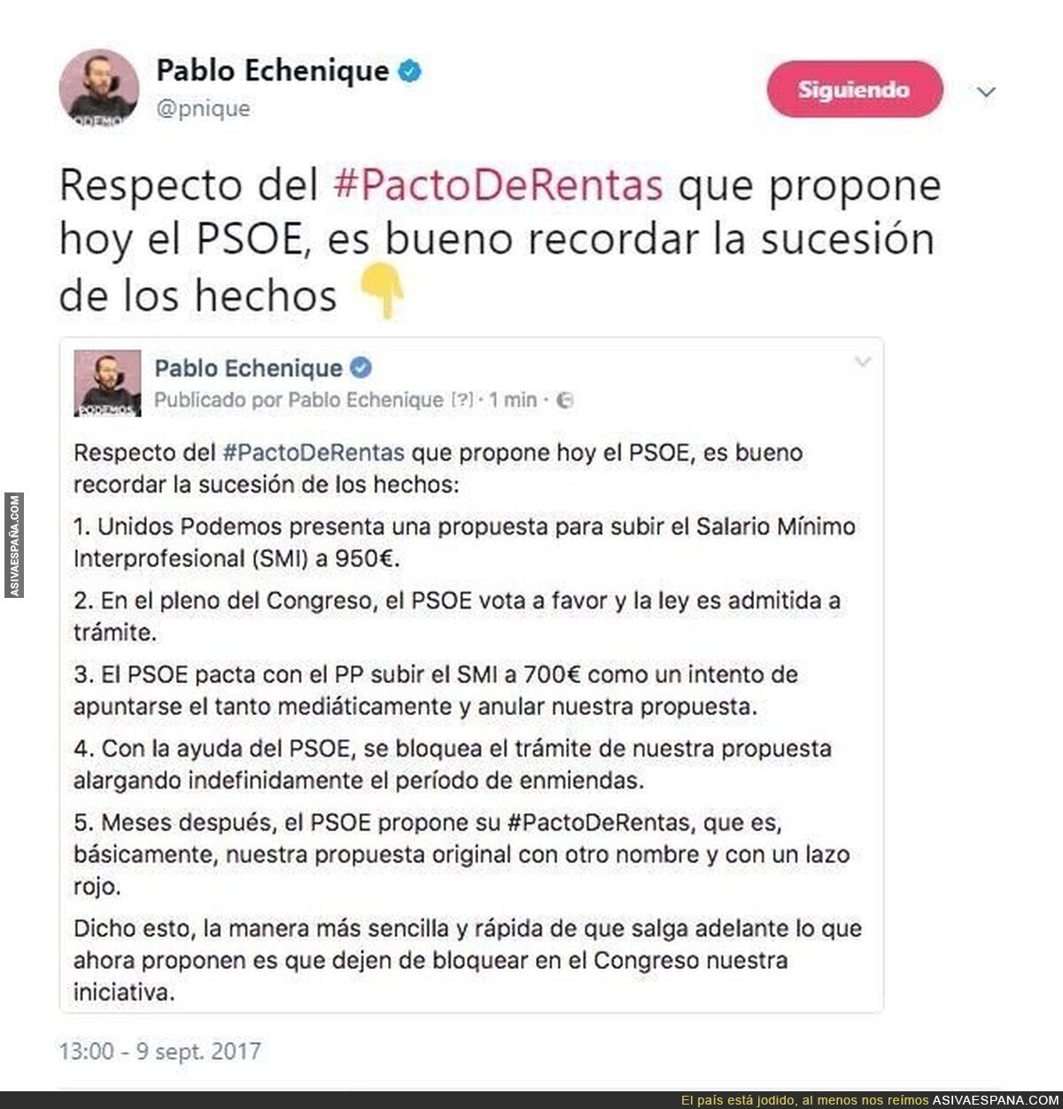 El "nuevo" PSOE, que es calcadisimo al viejo...