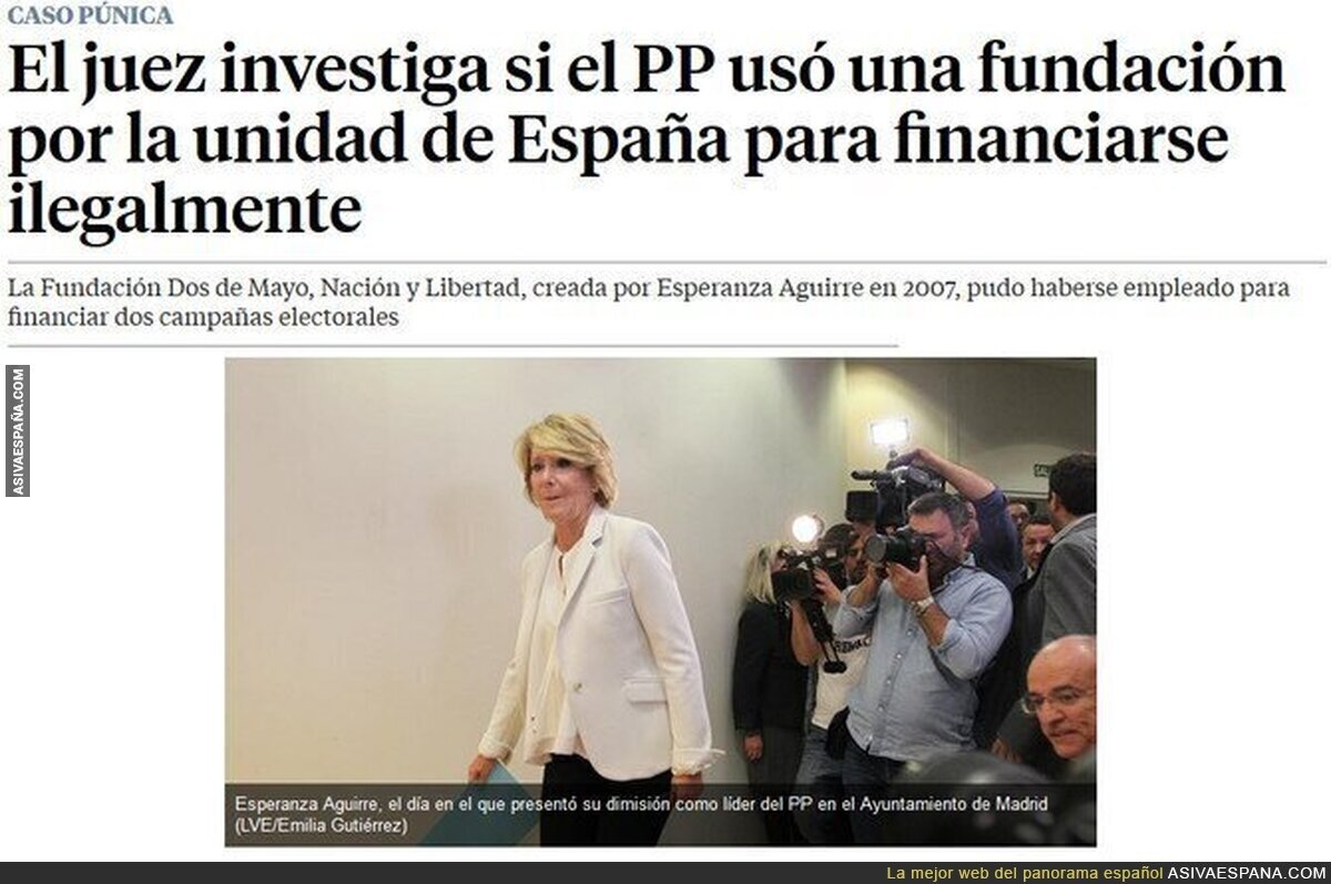 Esto es lo que de verdad le importa al PP la "unidad de España"