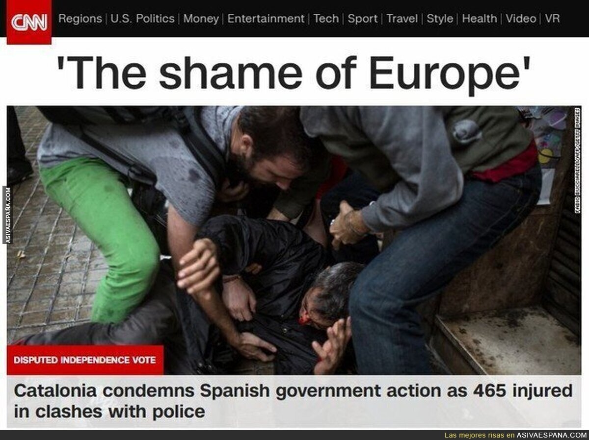 España ha quedado retratada como lo que es tras lo del 1-O