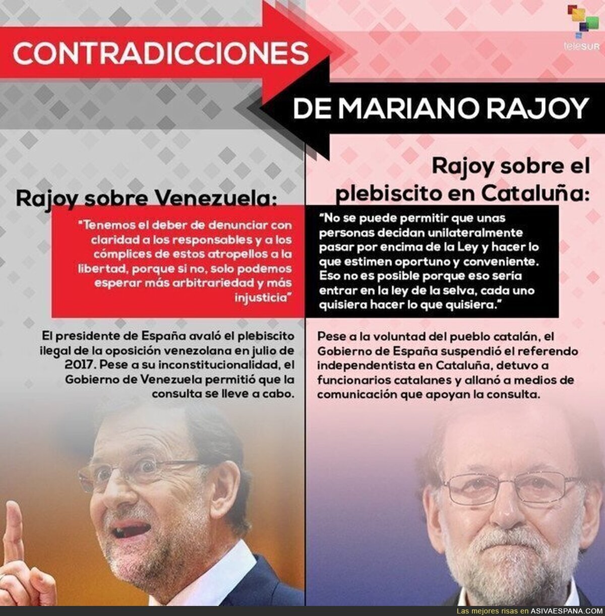 Rajoy y los referéndum