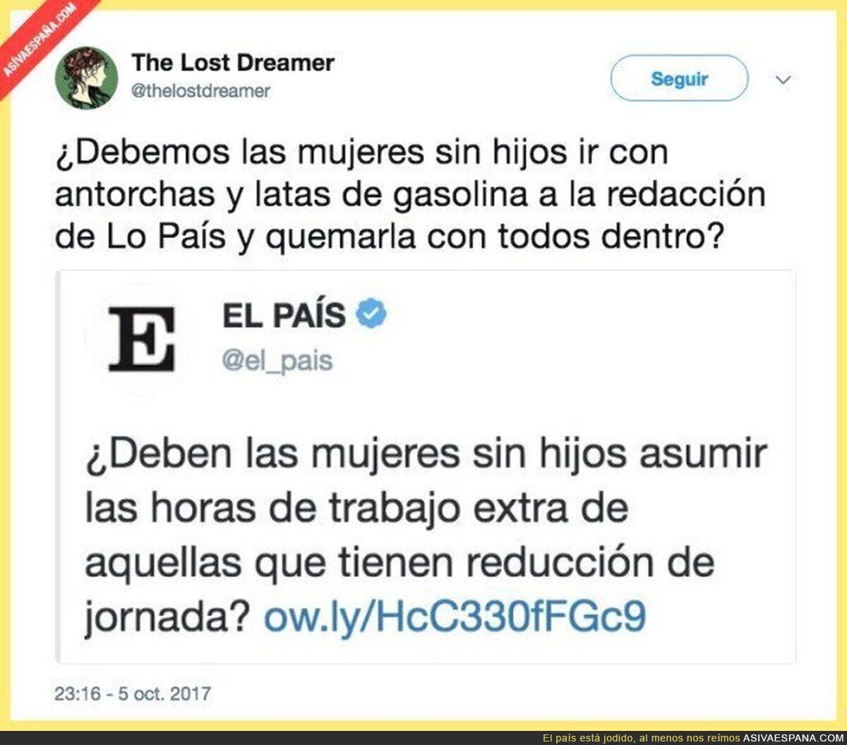 'El País' y su periodismo, sobran las palabras