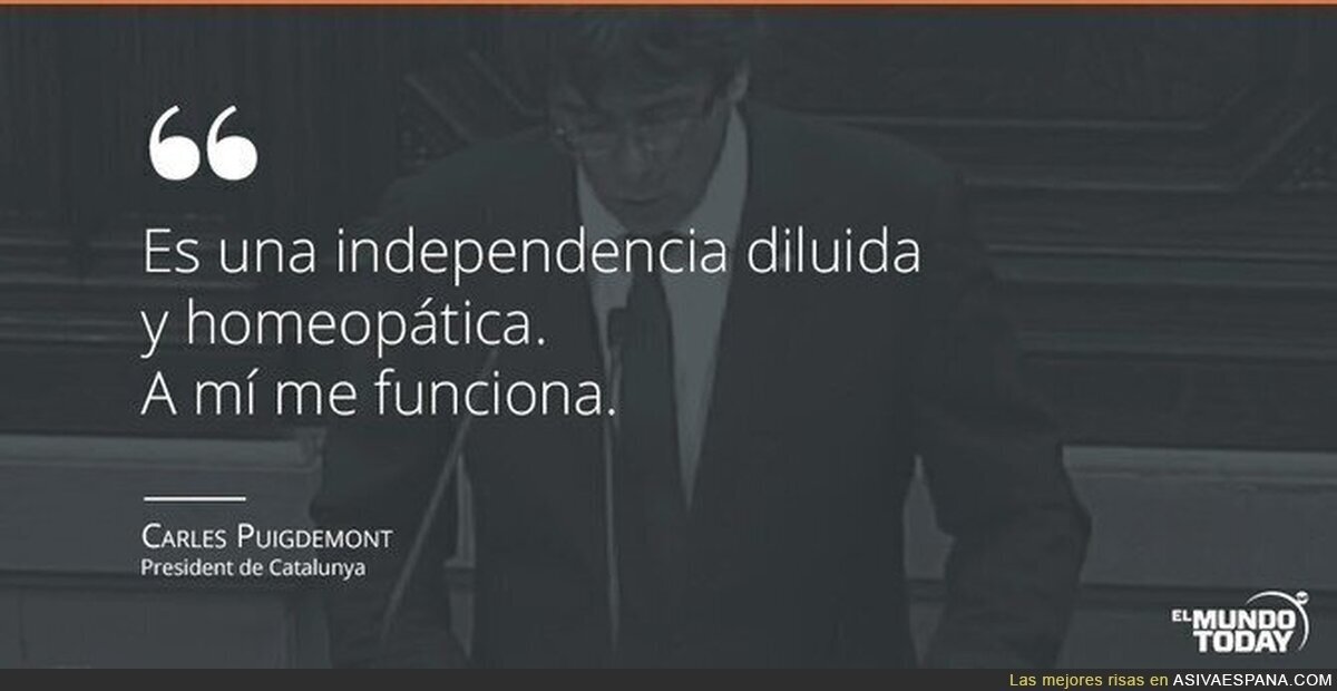 La independencia de Puigdemont
