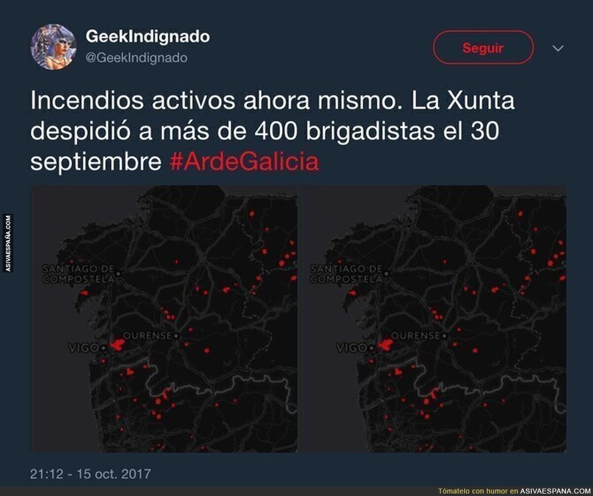 Muy preocupante lo de Galicia