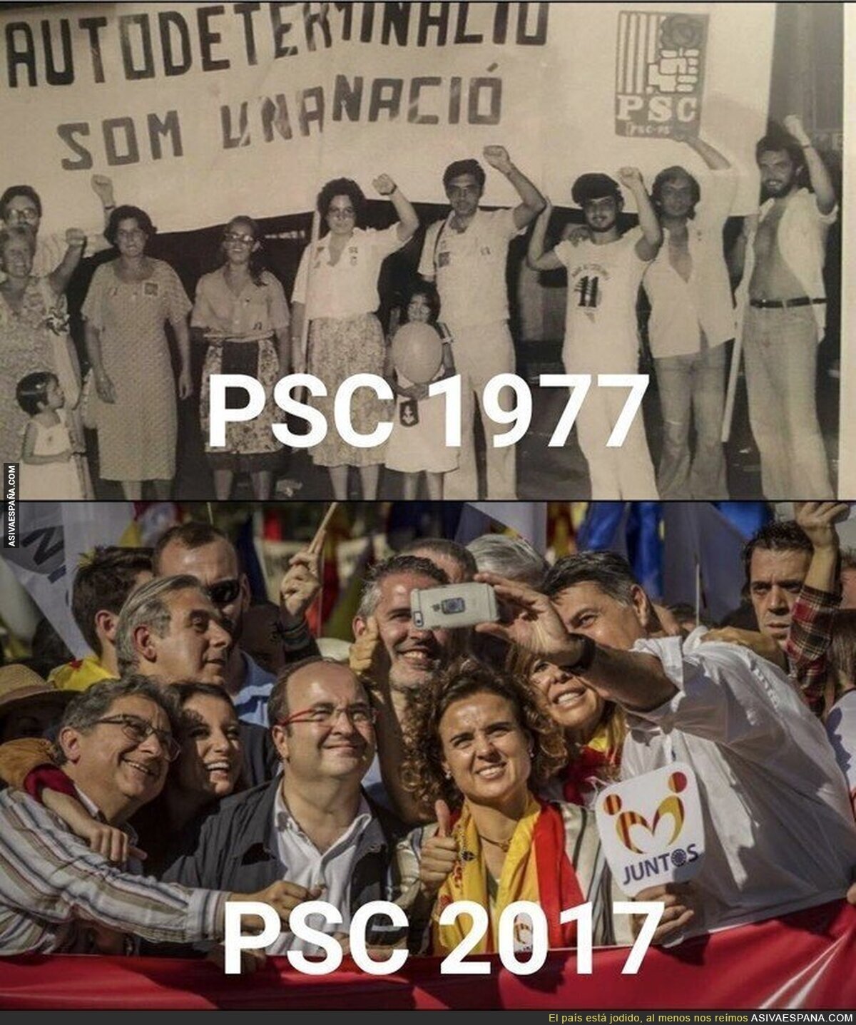 La evolución del PSC