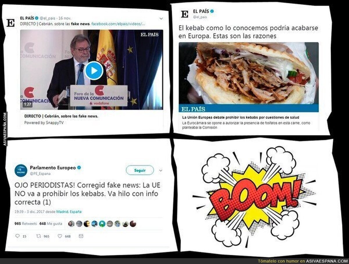 'El País' quiere dar ejemplo con las noticias falsas y lo que hace a continuación no te sorprenderá