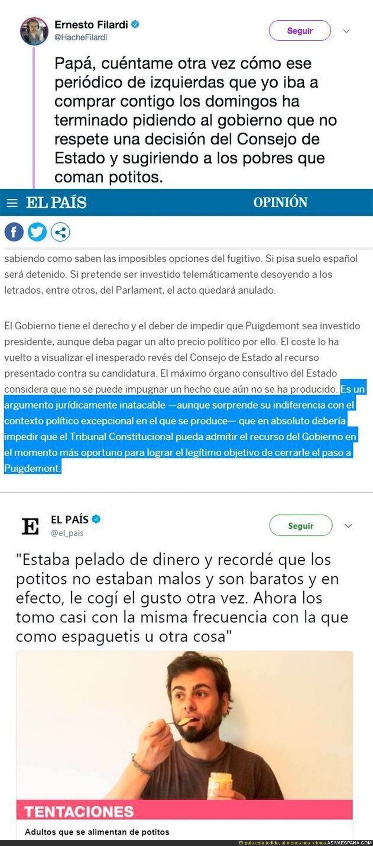 'El País' no puede caer más bajo