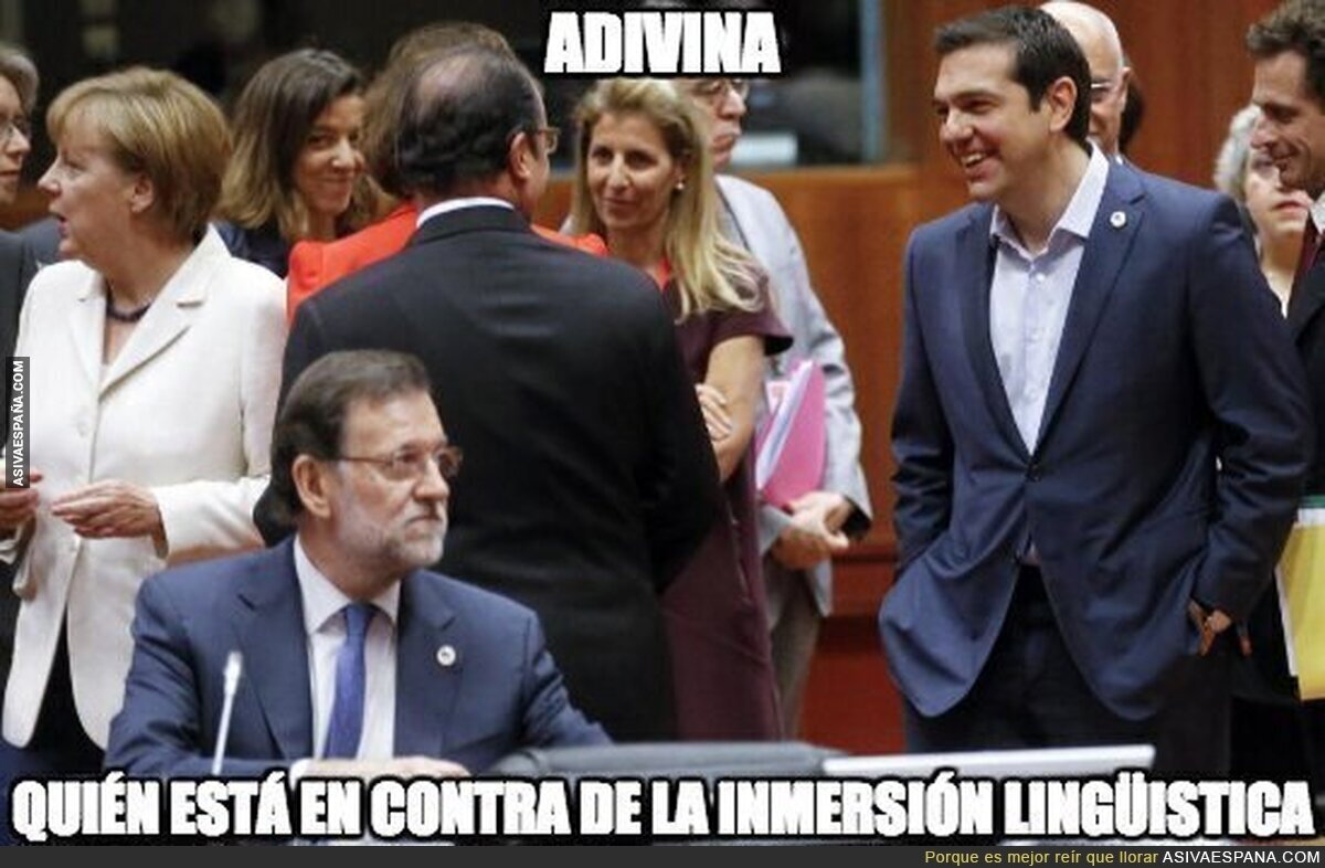Es indignante lo de Rajoy