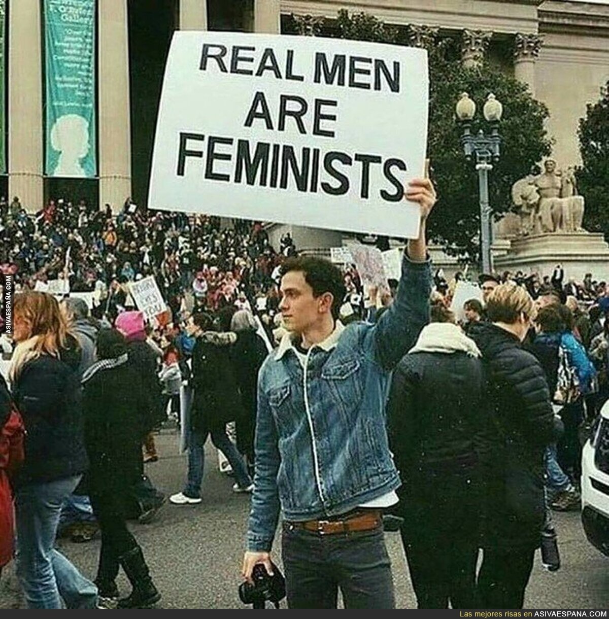 Los hombres de verdad son feministas