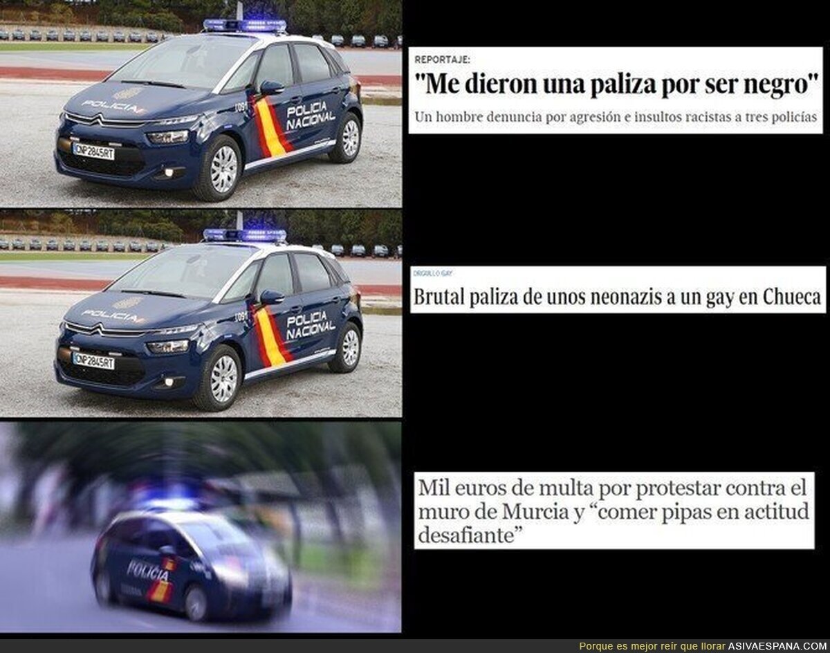 Así es la Policía en España
