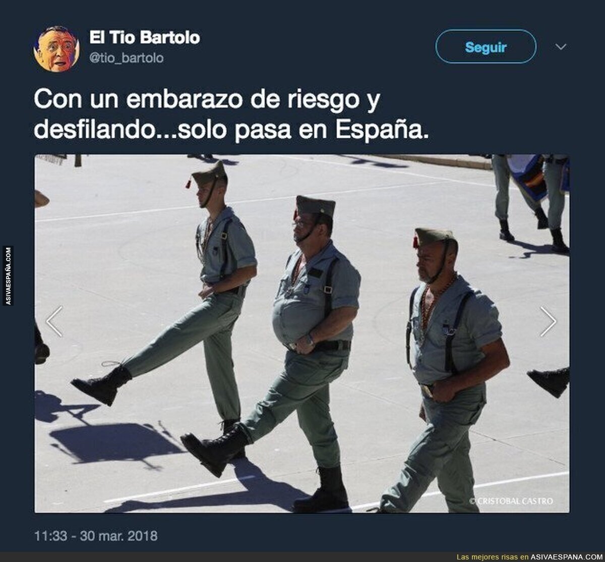 El ejército español impone respeto