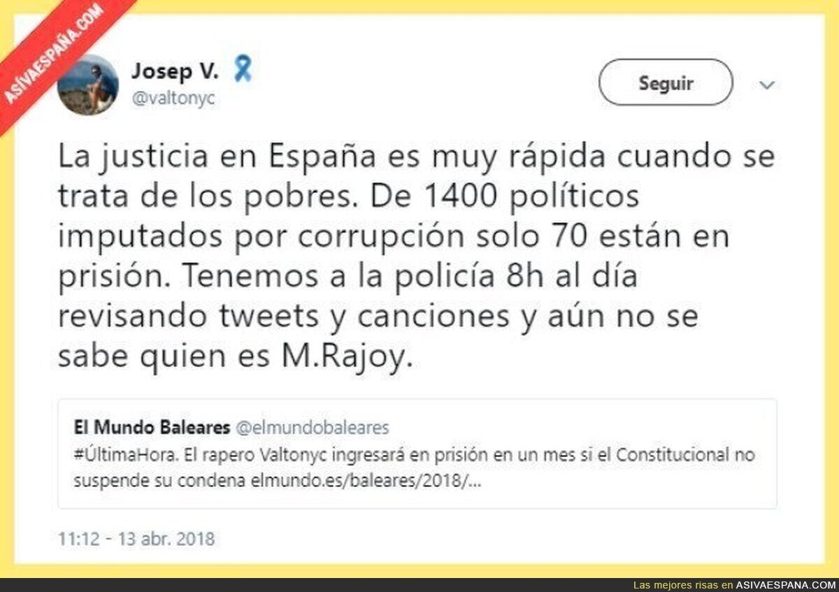La velocidad de la justicia española