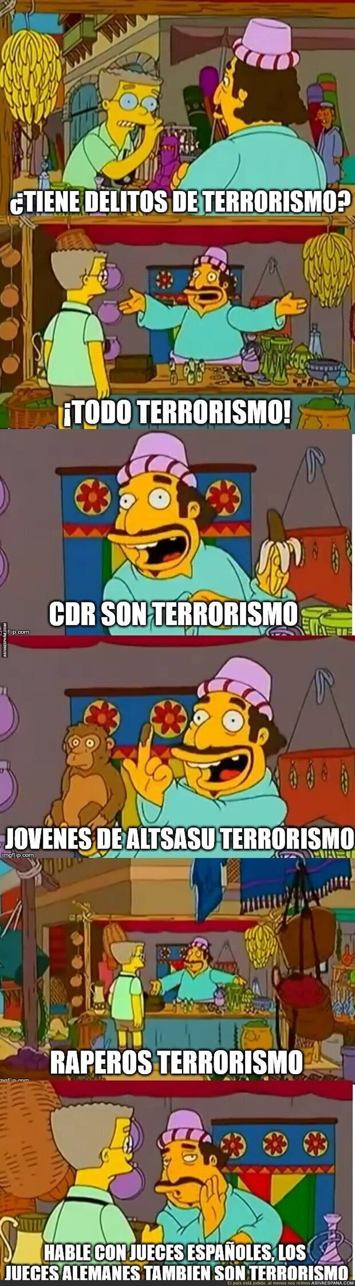 ¡Todo terrorismo!